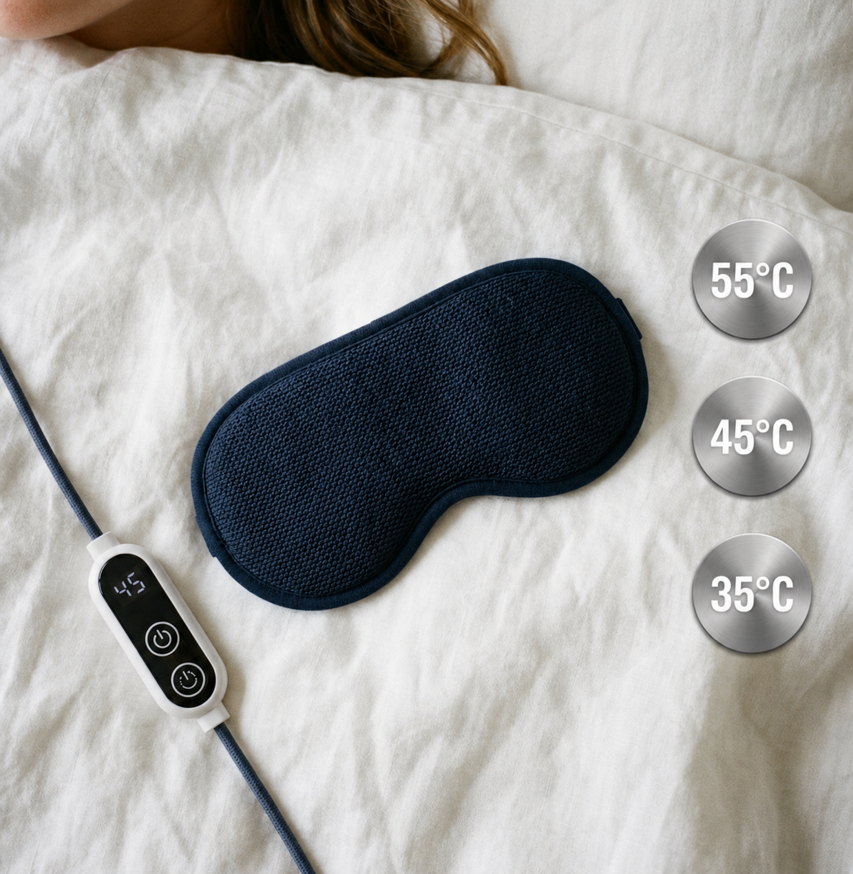 Dormveil™ Pro Heated Sleep Mask — Fall Asleep Faster,  Wake Up Refreshed
